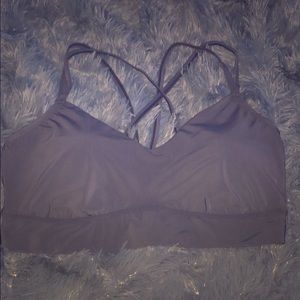 Grey Sports Bra